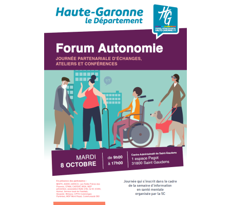 Forum Autonomie 8 octobre Saint Gaudens