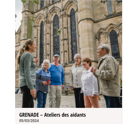 Ateliers des aidants Grenade le 26/03
