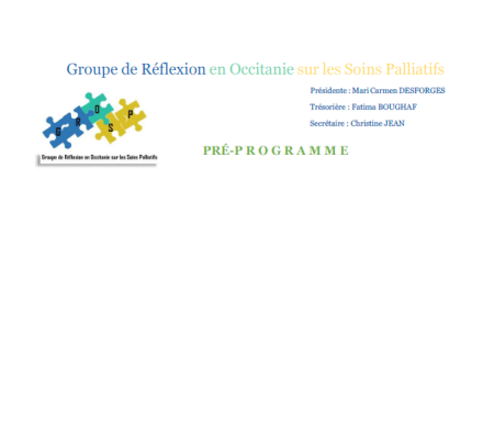Groupe de Réflexion en Occitanie sur les Soins Palliatifs