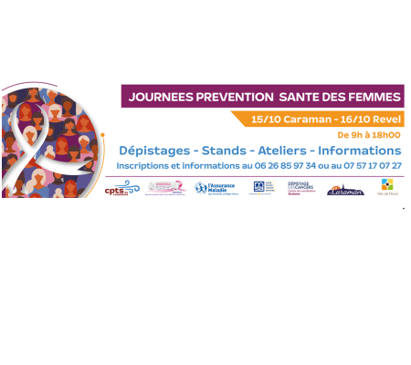 Lauragais Journées Prévention santé des femmes