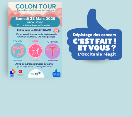 CÔLON TOUR 2026 : Une journée de prévention et de dépistage des cancers