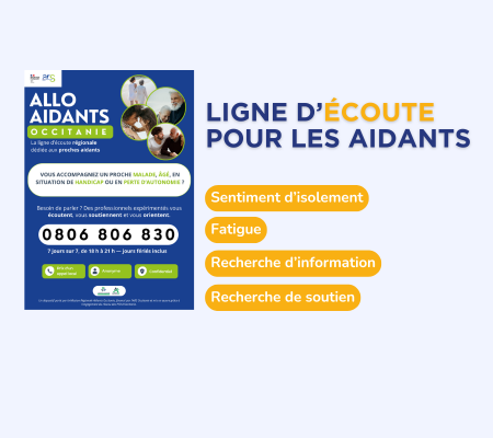 Allô Aidants Occitanie : une nouvelle ligne d’écoute pour les proches aidants